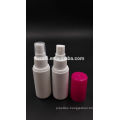 Plastic HDPE spray perfume bottle nasal spray bottles empty 30ml with big cover